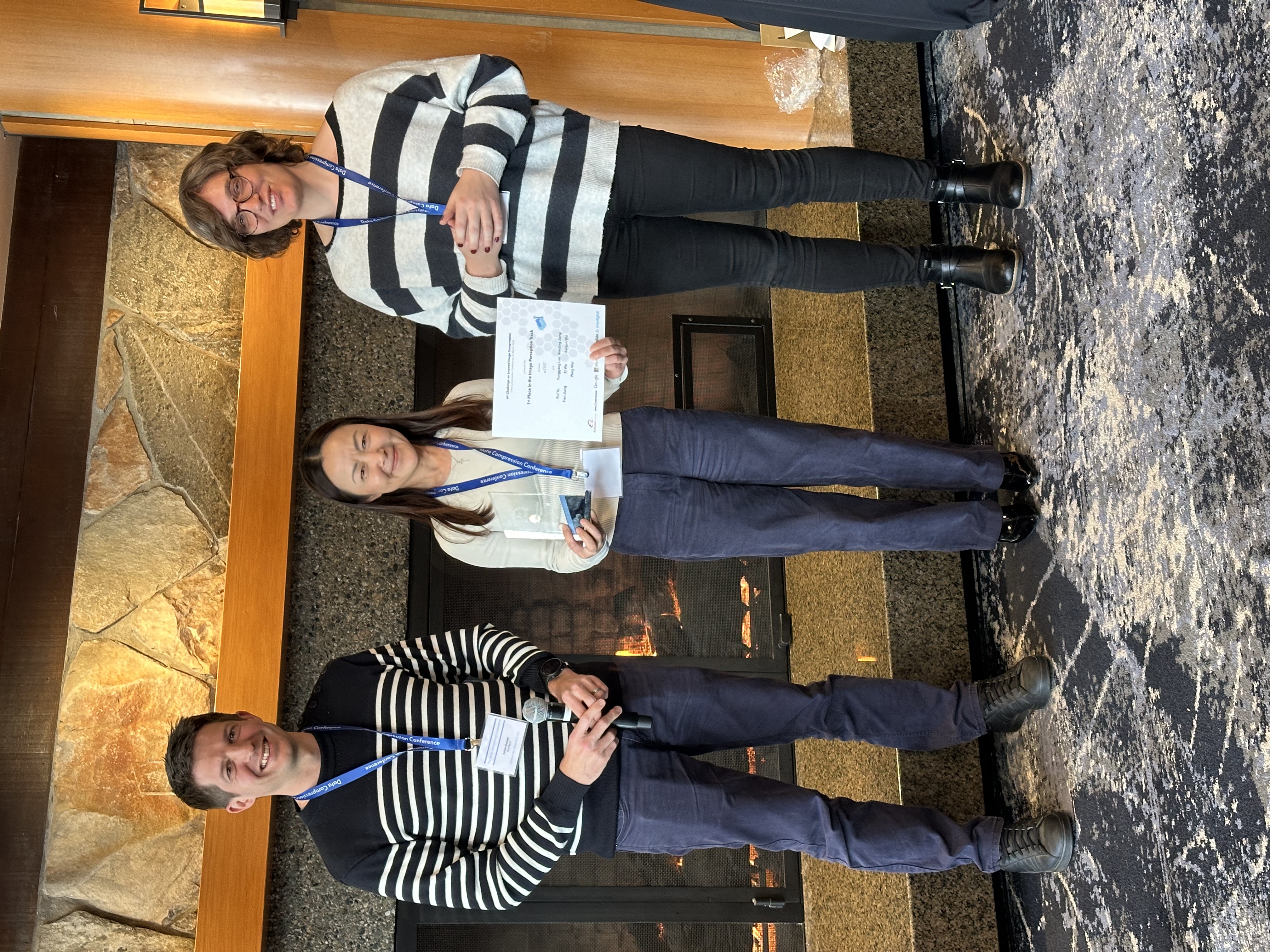 First place in image perception track